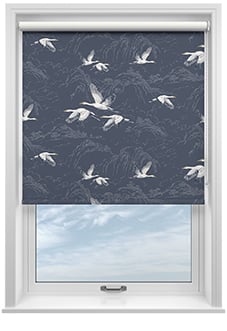Laura Ashley Animalia, Midnight - Twist&Fit Roller Blind